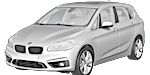 BMW F45 P261B Fault Code